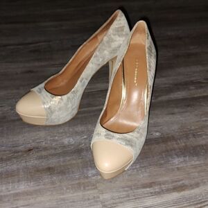 BCBGeneration  platform stiletto heels Sz 9.5